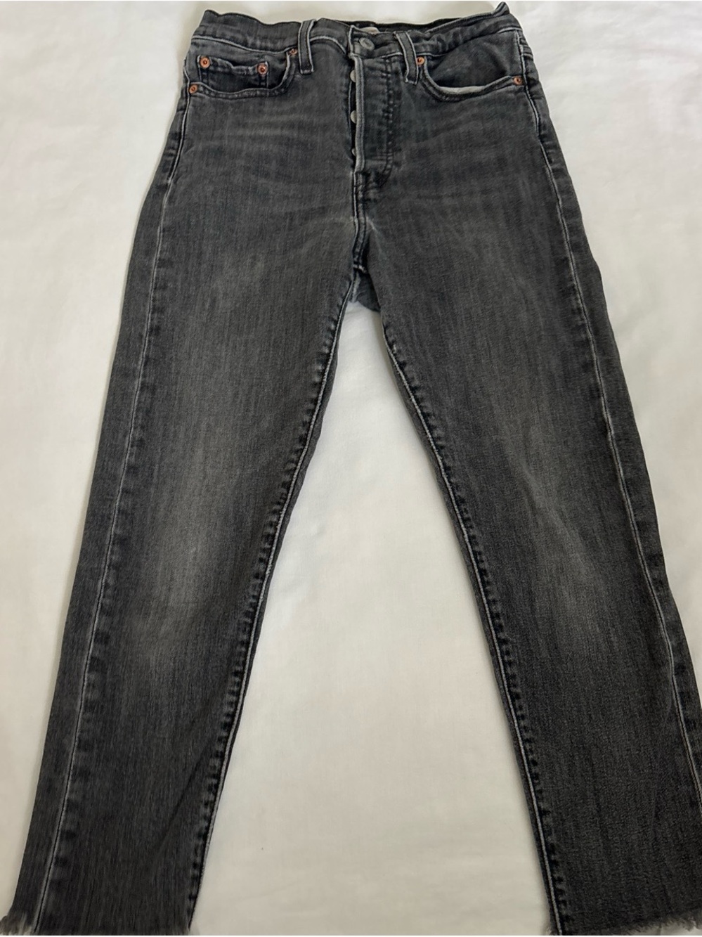 Levi's Women's Washed Charcoal Skinny Jeans